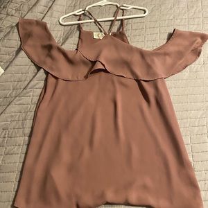 Cold shoulder blouse